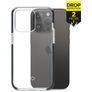 Mobilize Shatterproof Coque iPhone 14 Pro Coque arrière Rigide Anti-Chocs - Transparent / Noir