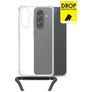 My Style Loop Transparente Samsung Galaxy A56 Coque avec cordon en TPU Souple - Transparent