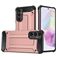 Mobigear Outdoor Samsung Galaxy A16 Plastique rigide Coque arrière Antichoc - Rose doré