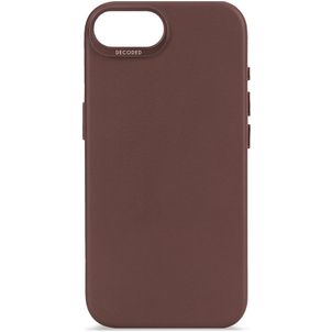 Decoded Coque iPhone 17e Coque arrière en Cuir Véritable Anti-Chocs - Chocolate Brown