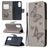 Mobigear Butterfly Housse Samsung Galaxy S20 FE Etui Porte-Monnaie - Gris