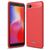 Mobigear Brushed Slim Coque Xiaomi Redmi 6A Coque arrière en TPU Souple - Rouge