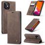 Caseme 013 Housse iPhone 12 Pro Etui Porte-Monnaie - Marron