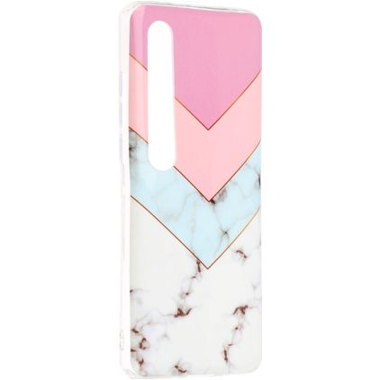 Mobigear Marble Xiaomi Mi 10 TPU souple Coque arrière - Tricolore