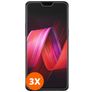 Mobigear OPPO RX17 Pro Verre trempé Protection d'écran - Compatible Coque (Lot de 3)