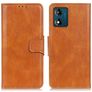 Mobigear Classy Housse Motorola Moto E13 Etui Porte-Monnaie - Cognac