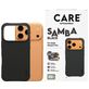 CARE by PanzerGlass Fashionable Coque iPhone 17 Pro MagSafe Coque arrière en Silicone - Noir