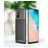 Mobigear Racing Coque OPPO Reno 4 Coque arrière en TPU Souple - Noir