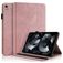 Mobigear Tree Coque iPad 11 (2025) Etui + Porte-crayon - Rose doré