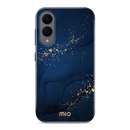 MIO Coque Samsung Galaxy S25 Edge MagSafe Coque arrière Rigide - Midnight Sparkle