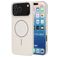 Mobiparts Slim Line Coque iPhone 17 Pro Max MagSafe Coque arrière Rigide - Off White