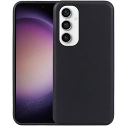 Mobigear Colors Samsung Galaxy S23 FE TPU souple Ultra-mince Coque arrière - Noir
