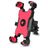 Mobigear PushHold Support Vélo Guidon Pince Universel - Rouge