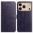 Mobigear Flowers iPhone 18 Pro Max Étui Portefeuille - Violet