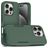 Mobigear Heavy Armor Coque iPhone 16 Pro Coque arrière Rigide Anti-Chocs - Vert