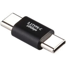 Mobigear - Adaptateur USB-C vers USB-C - Noir