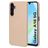 Mobiparts Slim Line Coque Samsung Galaxy A16 MagSafe Coque arrière Rigide - Dune Sand