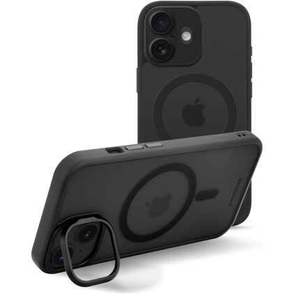 Mobilize Hybrid Pro Coque iPhone 17 MagSafe Coque arrière Rigide Anti-Chocs - Noir