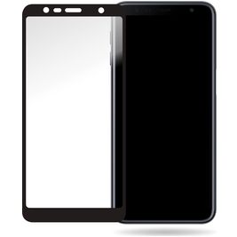Mobilize Premium Samsung Galaxy J6 Plus Verre trempé Protection d'écran - Compatible Coque - Noir