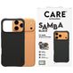 CARE by PanzerGlass Fashionable Coque iPhone 17 Pro Max MagSafe Coque arrière en Silicone - Noir