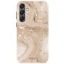 MIO Coque Samsung Galaxy S24 Plus MagSafe Coque arrière Rigide - Gold Marble