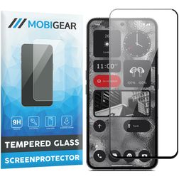 Mobigear Premium Nothing Phone (2) Verre trempé Protection d'écran - Compatible Coque - Noir