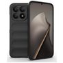 Mobigear Bumpy Coque Xiaomi 15T Coque arrière en TPU Souple - Noir