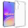 Mobigear Cushion Transparent Samsung Galaxy A35 TPU souple Coque arrière Antichoc - Transparent
