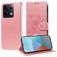 Mobigear Flowers Housse POCO X6 Etui Porte-Monnaie - Rose doré