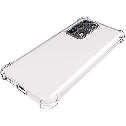 Mobigear Cushion Coque Transparente Huawei P40 Pro Plus Coque arrière en TPU Souple Anti-Chocs - Transparent