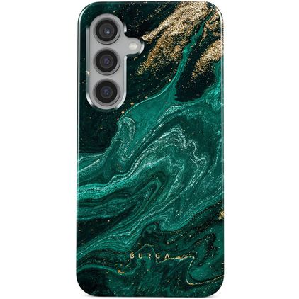 Burga Tough Coque Samsung Galaxy S24 Plus Coque arrière Rigide Anti-Chocs - Emerald Pool