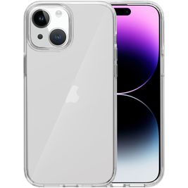 Mobigear Crystal Coque Transparente iPhone 15 Plus Coque arrière Rigide - Transparent