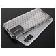 Mobigear Honeycomb Coque Xiaomi Redmi Note 10S Coque arrière Rigide Anti-Chocs - Noir