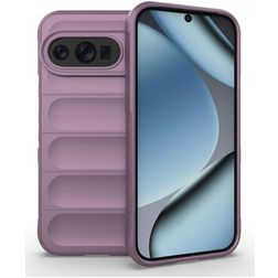 Mobigear Bumpy Coque Google Pixel 10 Pro Coque arrière en TPU Souple - Violet