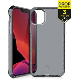 ITSkins SpectrumClear Coque iPhone 12 Mini Coque arrière en TPU Souple Anti-Chocs - Smoke