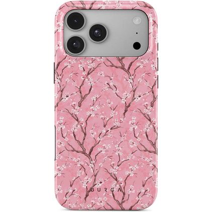 Burga Tough Coque iPhone 18 Pro Max MagSafe Coque arrière Rigide Anti-Chocs - Sakura