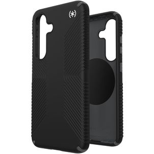 Speck Presidio2 Grip Magnet Coque Samsung Galaxy S25 MagSafe Coque arrière Rigide Anti-Chocs - Noir