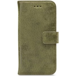 My Style Flex Wallet Housse iPhone 13 Pro Max Etui Porte-Monnaie - Olive