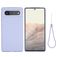 Mobigear Rubber Touch Google Pixel 6 Silicone Coque arrière - Violet