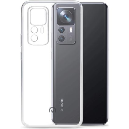 Mobilize Gelly Coque Transparente Xiaomi 12T Coque arrière en TPU Souple - Transparent
