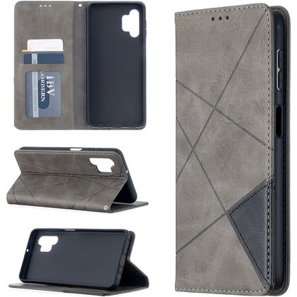 Mobigear Rhombus Slim Housse Samsung Galaxy A32 5G Etui - Gris