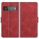 Mobigear Slim Magnet Google Pixel 6 Pro Étui Portefeuille - Rouge