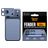 PanzerGlass FENDER iPhone 18 Pro Aluminum Protection Caméra - Compatible Coque - Bleu