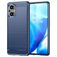 Mobigear Brushed Slim Coque OPPO Reno 7 Lite Coque arrière en TPU Souple - Bleu