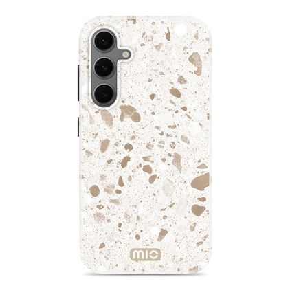 MIO Samsung Galaxy S24 FE MagSafe Plastique rigide Coque arrière - Soft Terrazzo