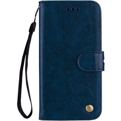 Mobigear Wallet Housse Samsung Galaxy A50 Etui Porte-Monnaie - Bleu