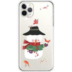 Mobigear Design Coque iPhone 11 Pro Max Coque arrière en TPU Souple - Noël