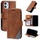 Mobigear Rhombus iPhone 12 Mini Étui Portefeuille - Marron