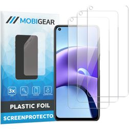 Mobigear Xiaomi Redmi Note 9T Protection d'écran Film - Compatible coque (Lot de 3)
