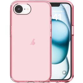 Mobigear Crystal Coque iPhone 17e Coque arrière Rigide - Rose